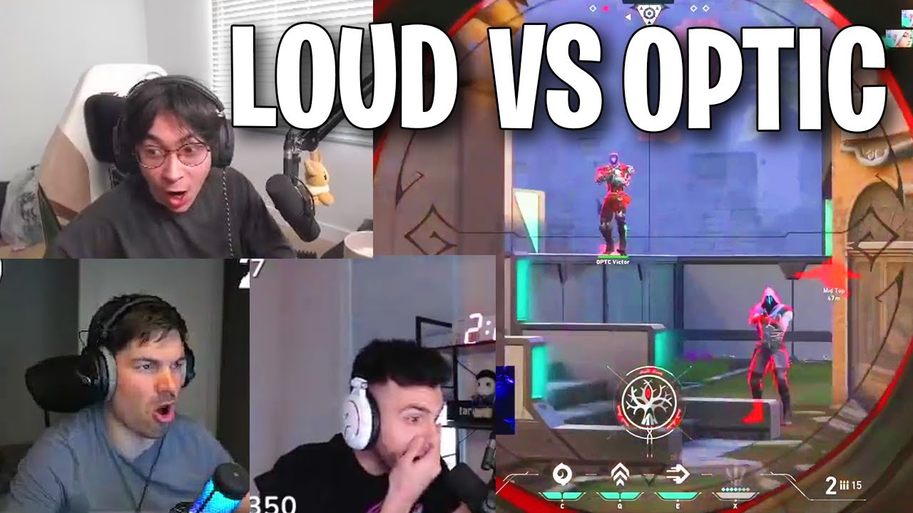 Clutch 4k do Pancada e Less Ace do Aspas Loud vs Optic Gaming