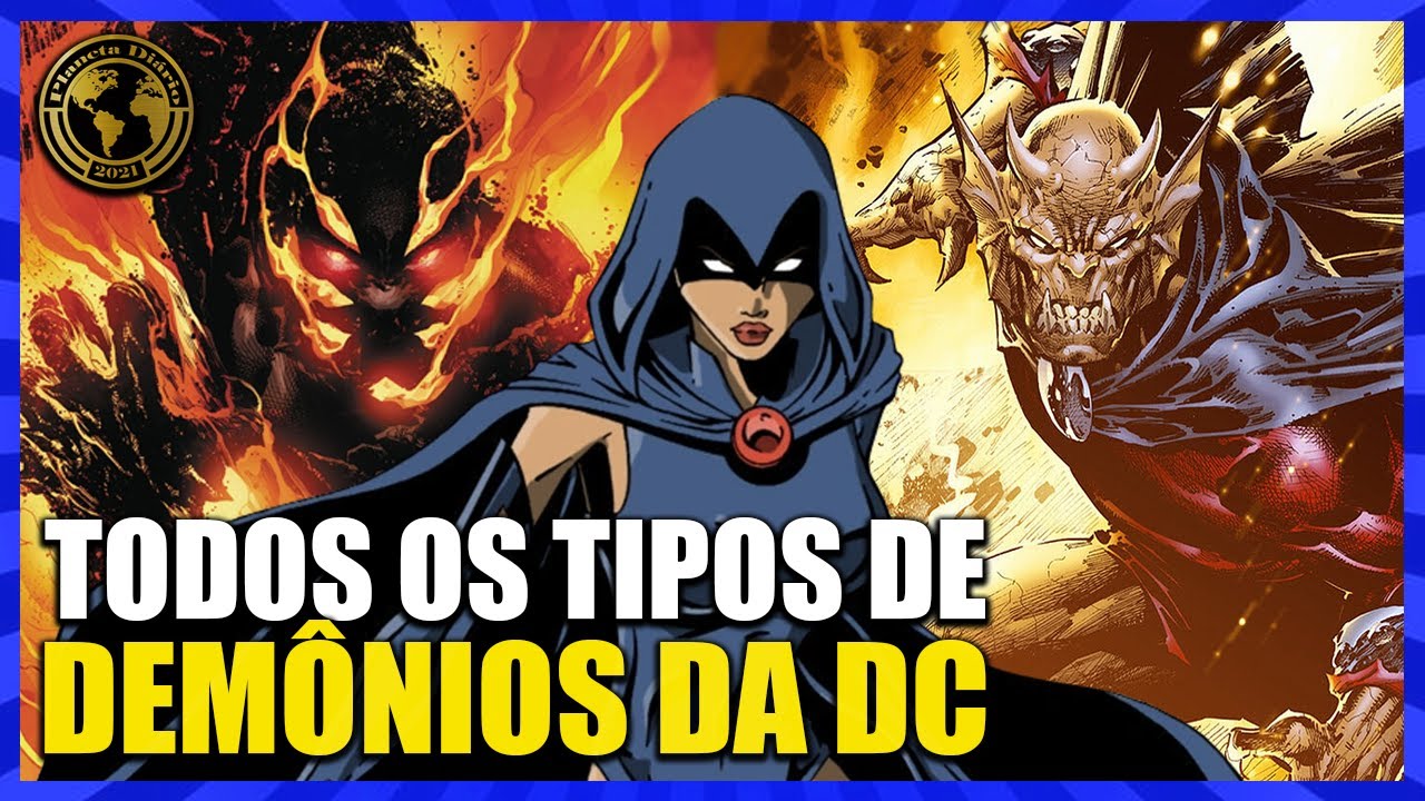 QUEM SÃO OS DEMÔNIOS DA DC? SUAS ORIGENS E NATUREZA (TRIGON, LÚCIFER, ETRIGAN ETC).