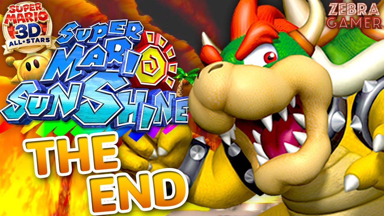 Bowser Final Boss! - Super Mario Sunshine Gameplay Walkthrough Part 13 - Super Mario 3D All-Stars
