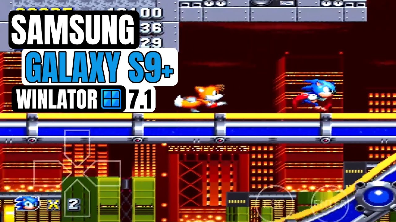 Sonic Mania Plus Winlator 7.1 Windows Emulator