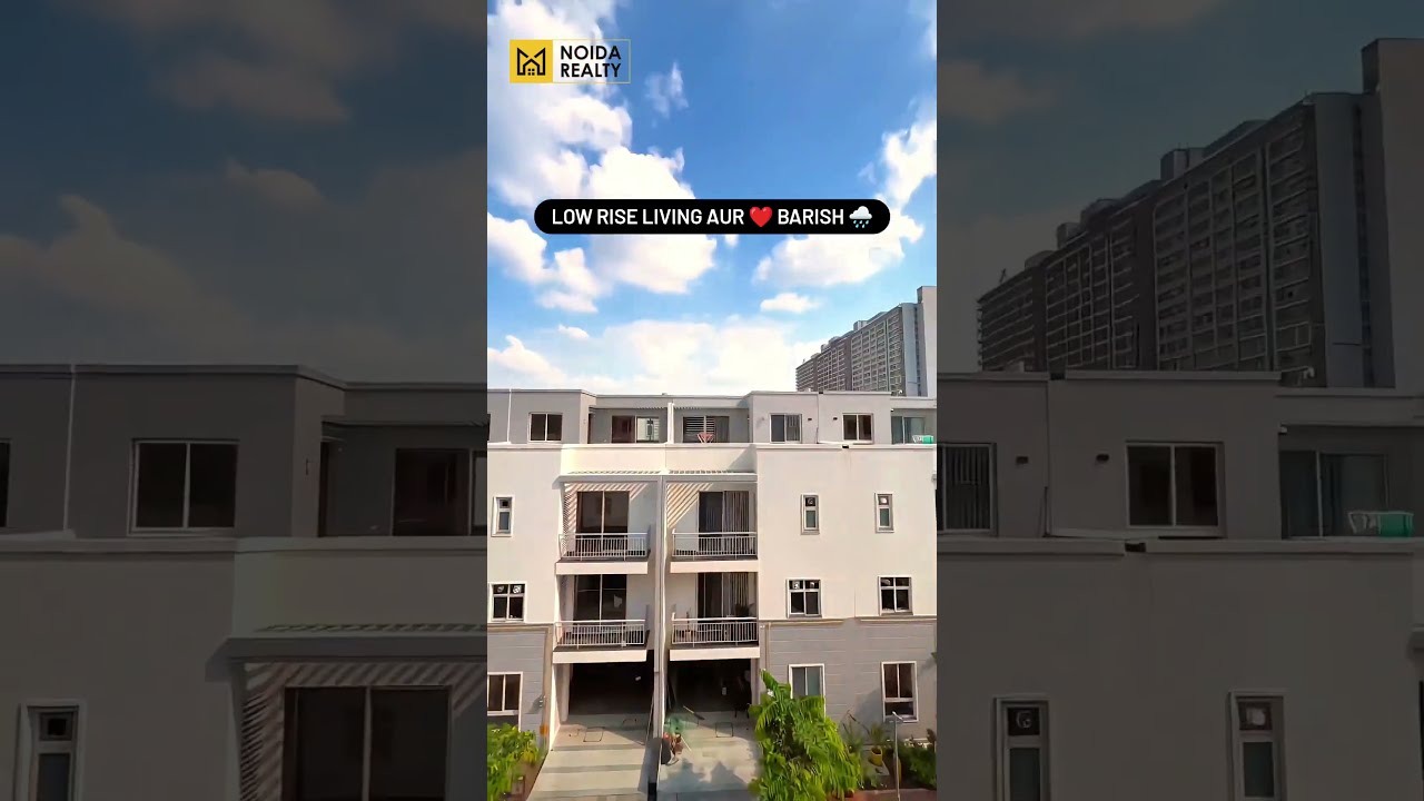 🔥 Low Rise Flats & Villas in Greater Noida