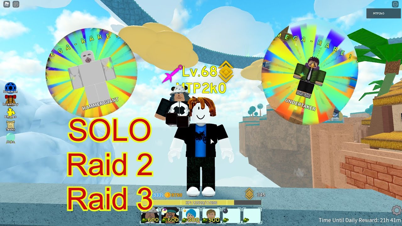 Noob To Pro (Day 20) - Noob Solo Raid 2 and Raid 3! | All Star Tower Defense