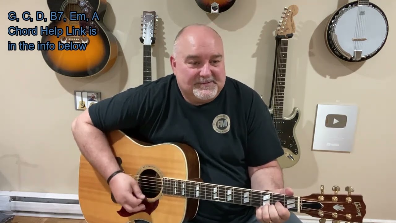 Hello Mary Lou - Ricky Nelson (cover/lesson) - Easy 6 Chord Tune