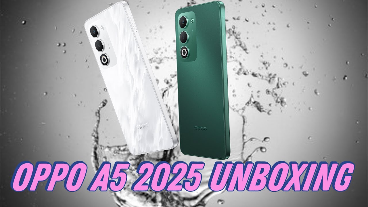 Распаковка OPPO A5 5G (2025) 🔥 | Бюджетный зверь с 5G и стилем! 💥 | Полный обзор в 4K HD