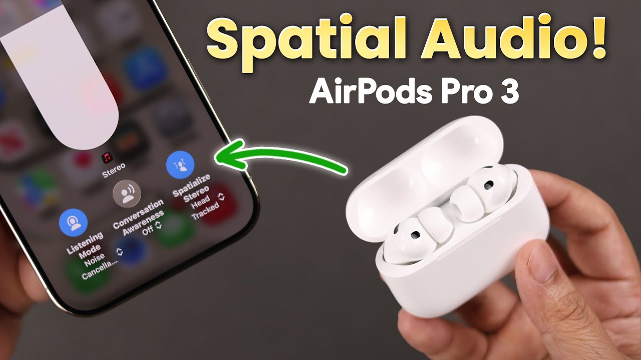 AirPods Pro 3: How to Set Up Personalized Spatial Audio!