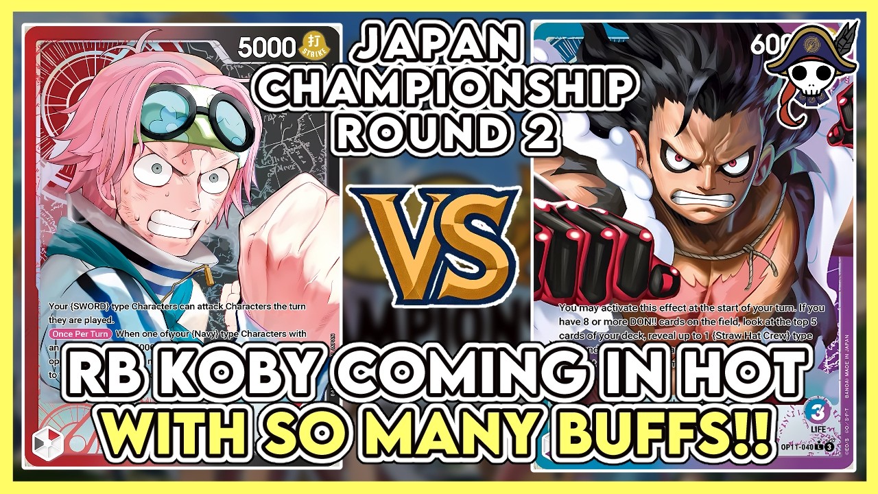 [Japan Championship R2] RB Koby Coming In Hot With So Many Buffs!
