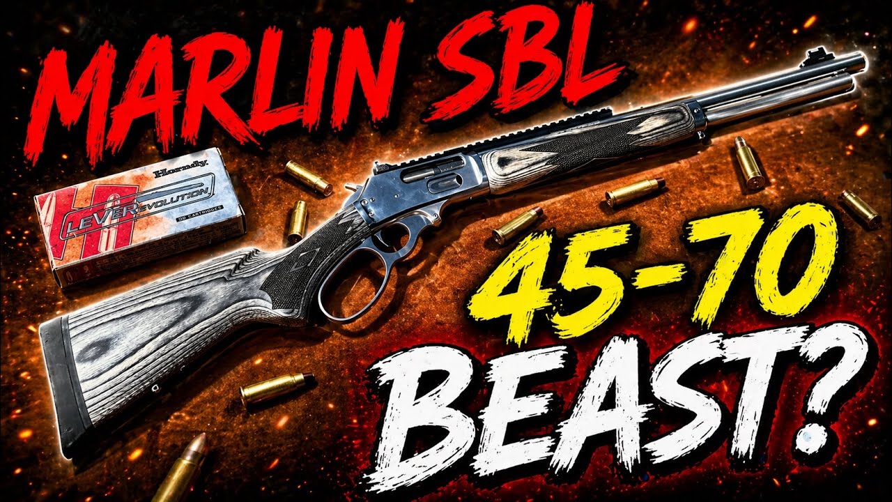 T. Rex Killer! Marlin 1895 SBL 45/70