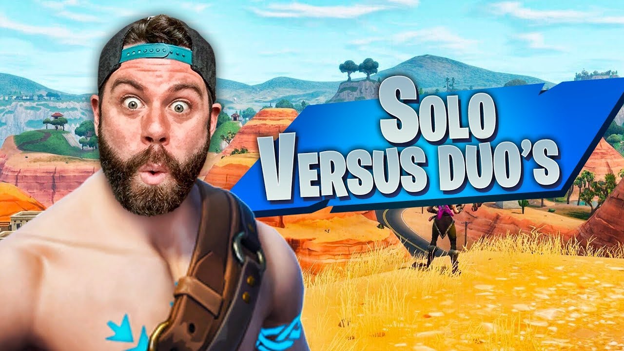 SOLO vs DUOs CHALLENGE! 11 KILL WIN!!!! Fortnite: Battle Royale Season 5