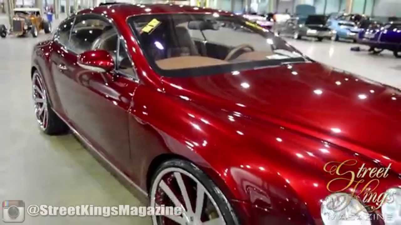 Candy Red Bentley GT Coupe on 24