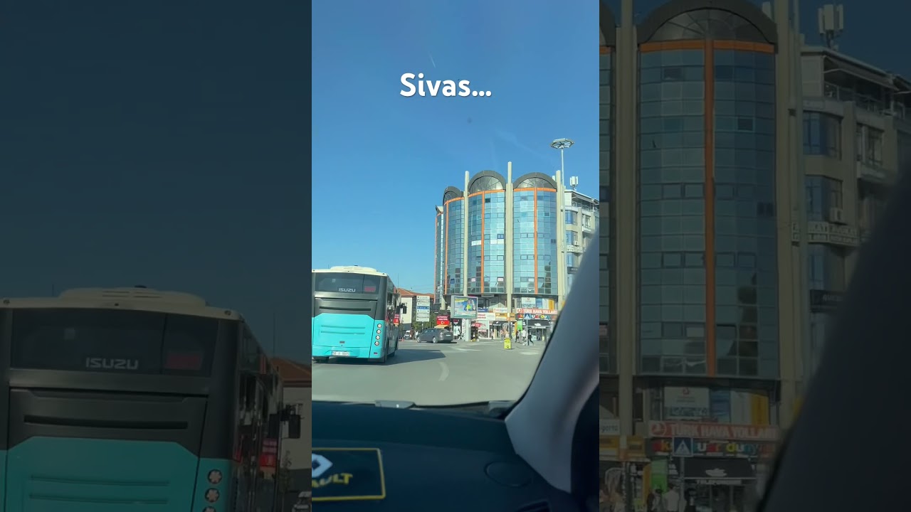 Sivas merkez Şehir Merkezi.
