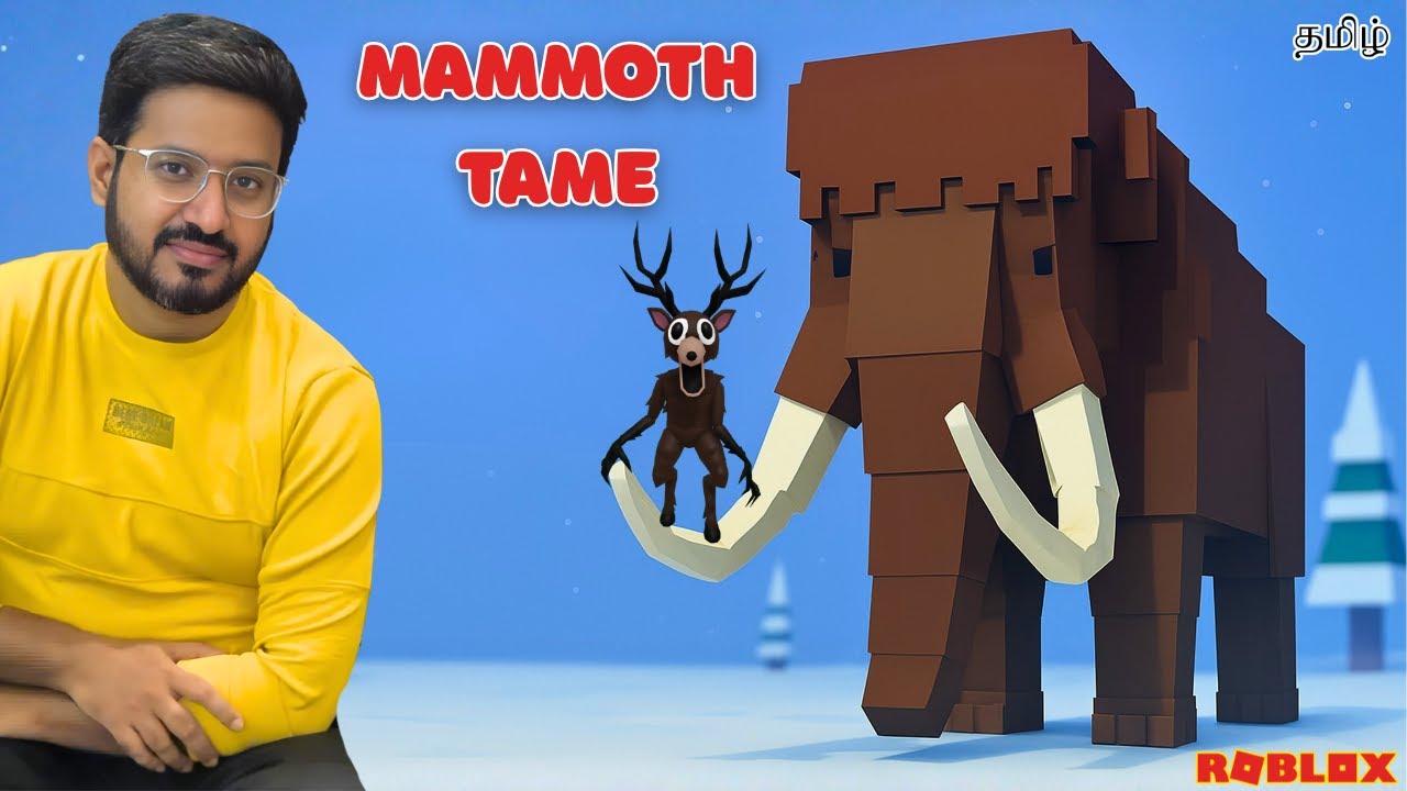 Roblox 99 Nights in the Forest Mammoth Taming Gameplay in Tamil | Earth Gamer