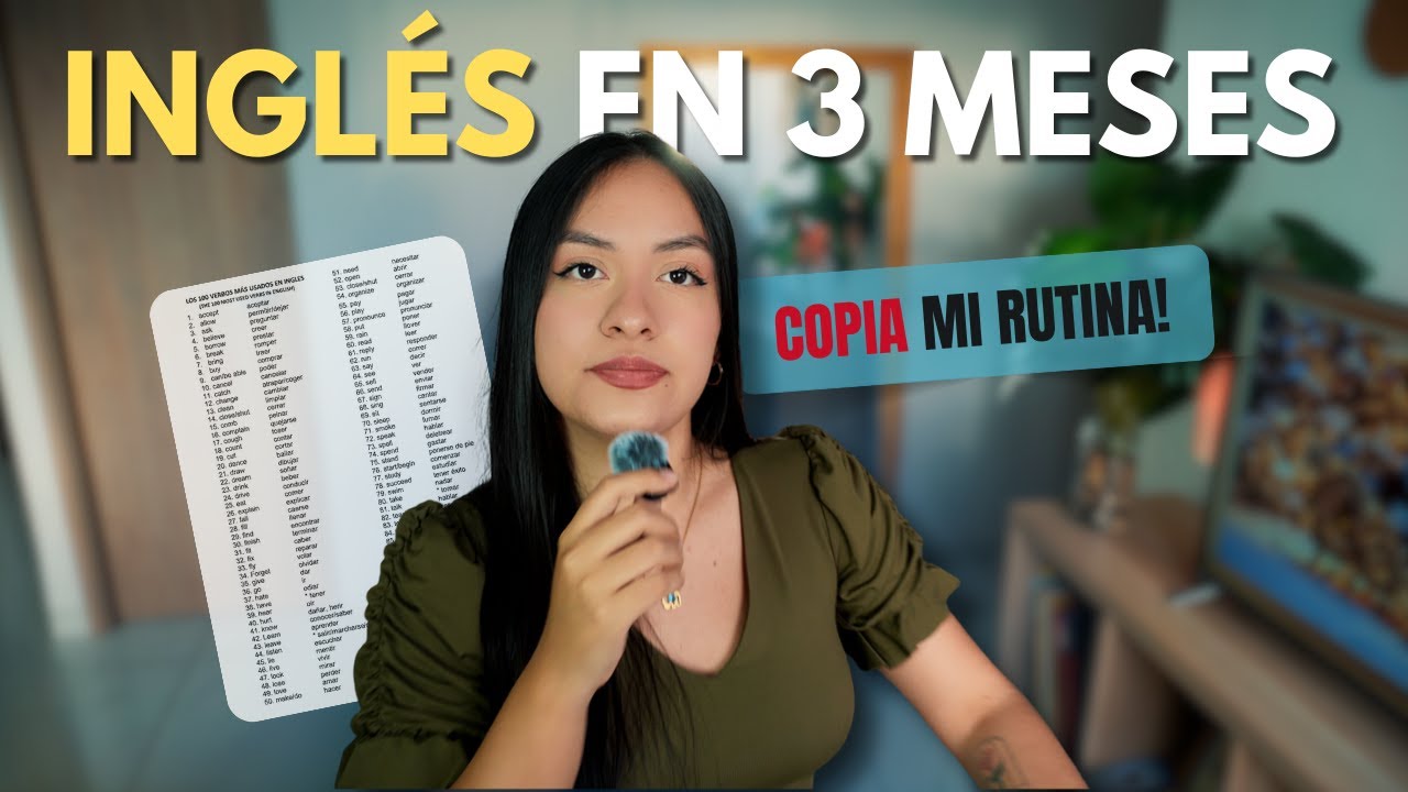 Mi RUTINA de 3 MESES para APRENDER INGLÉS RÁPIDO 🚀 (FUNCIONA)