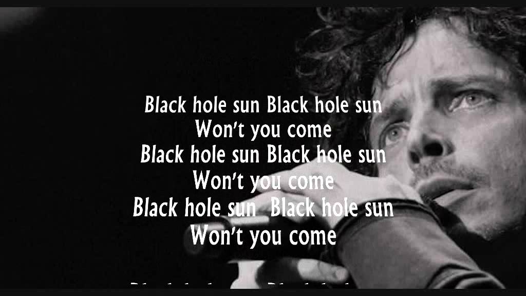 Chris Cornell - Black Hole Sun - Acoustic - Scroll Lyrics 