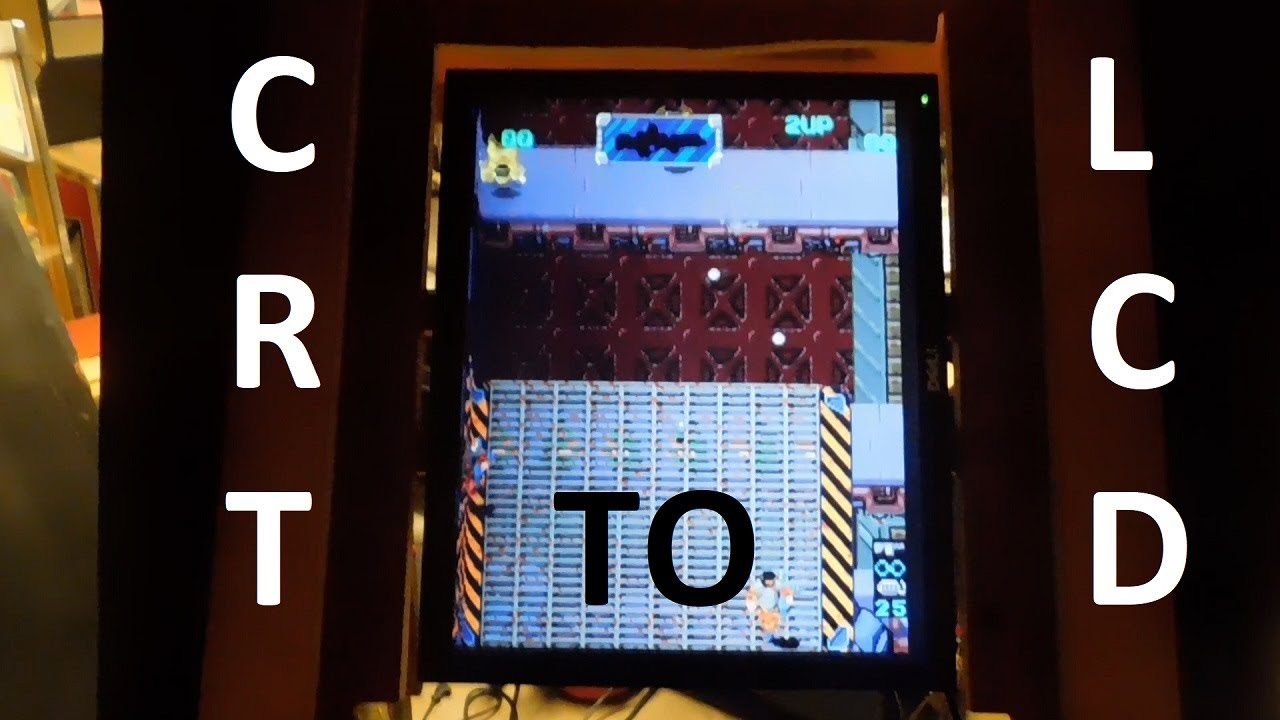 Converting A CRT To LCD Monitor {CGA To VGA Conversion}