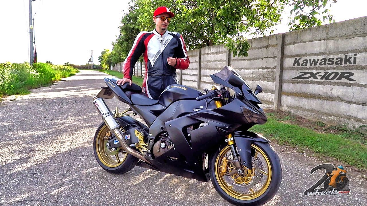 Kawasaki ZX10R Ninja 2005 teszt