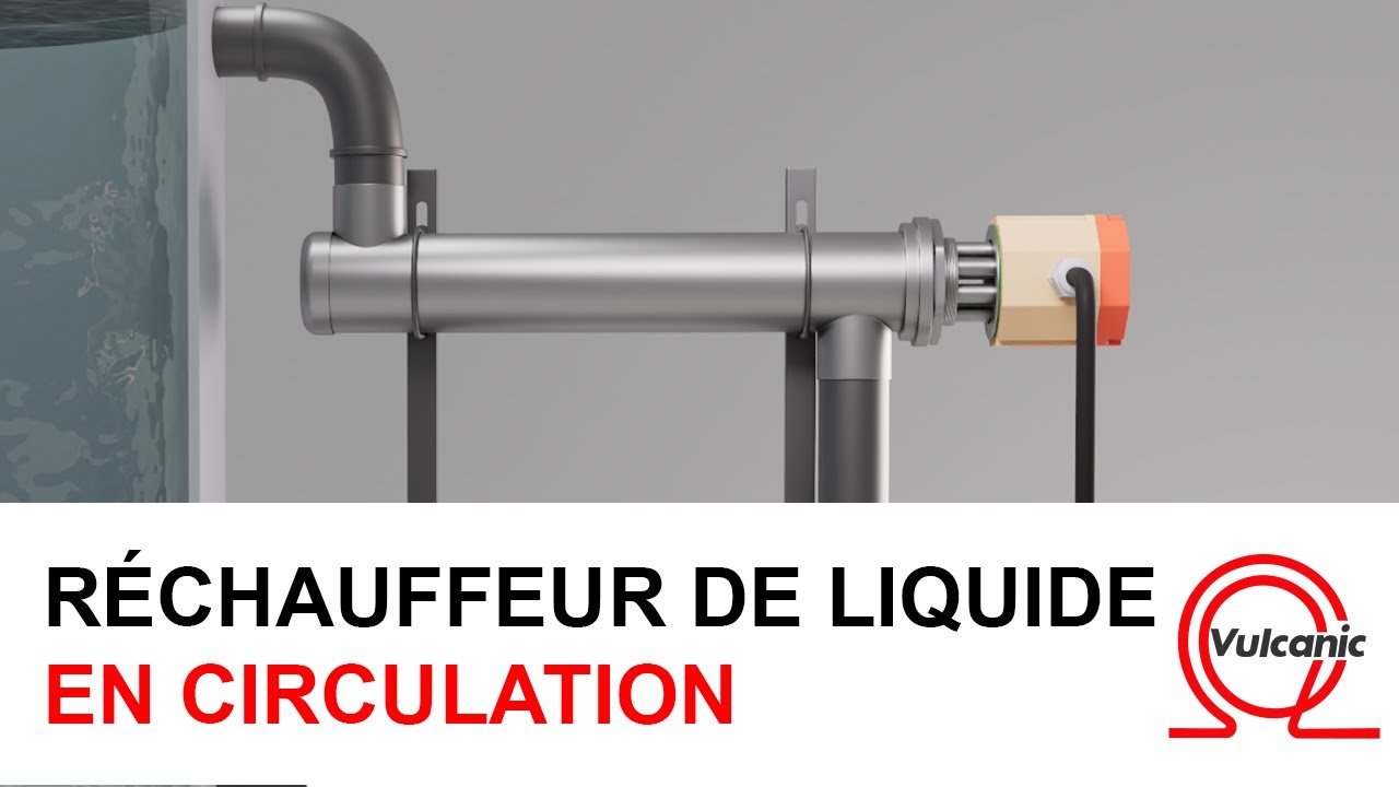 Réchauffeur en ligne | Vulcanic - Chauffage et refroidissement électrique pour l'industrie