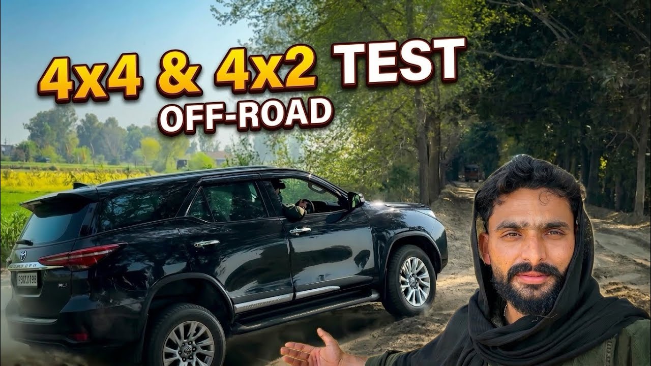 Fortuner 4x4 vs 4x2 Real Off-Road Test | Shock Result!😱