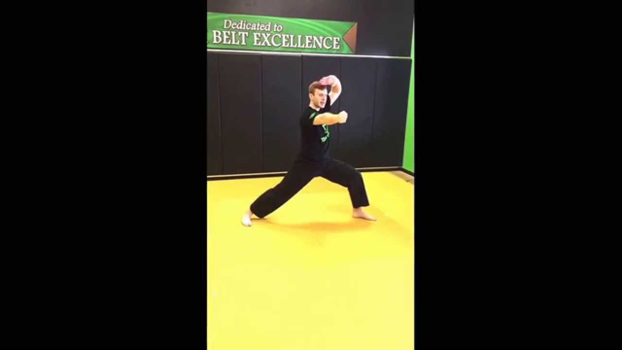 Teaching the open hand combo