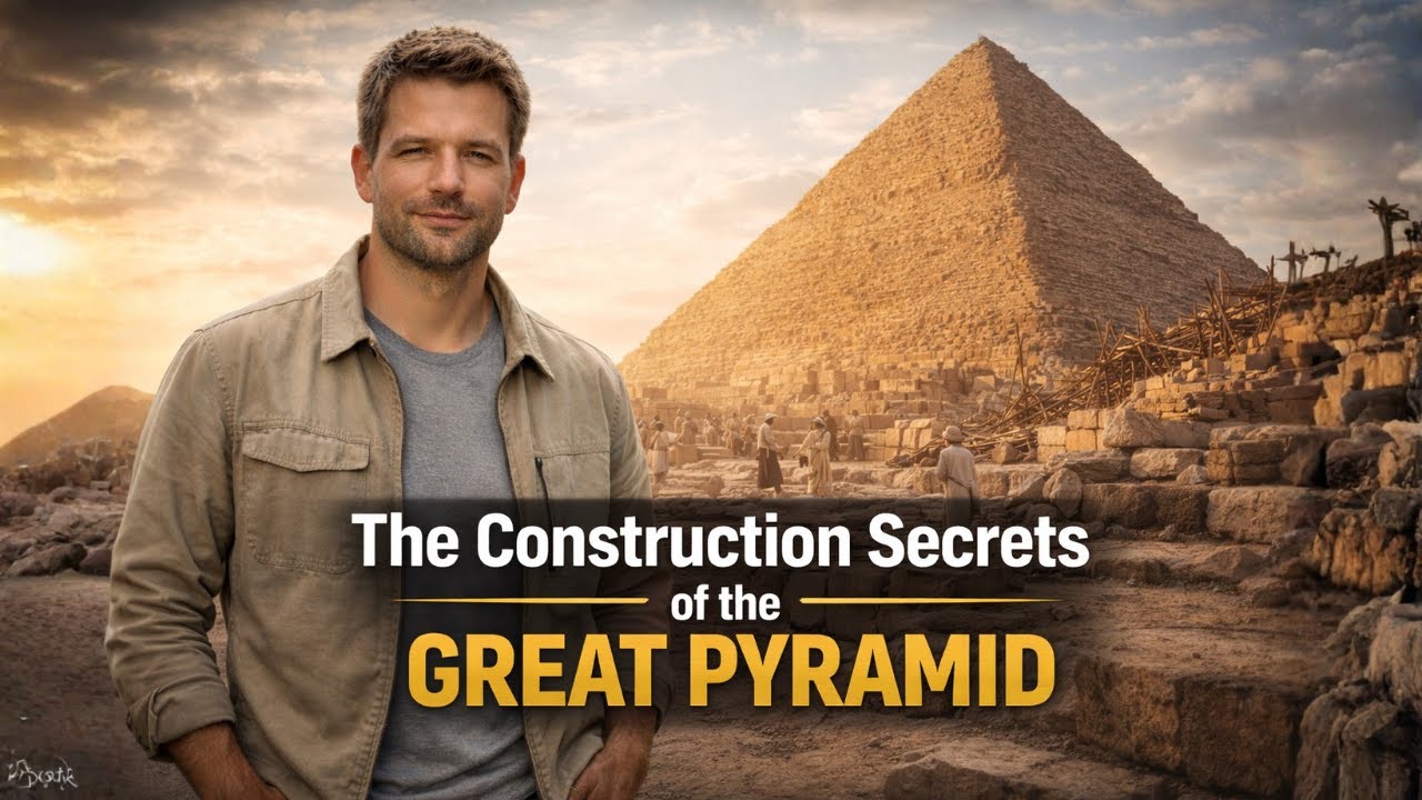 The Construction Secrets of the Great Pyramid of Giza | How Was It Really Built?