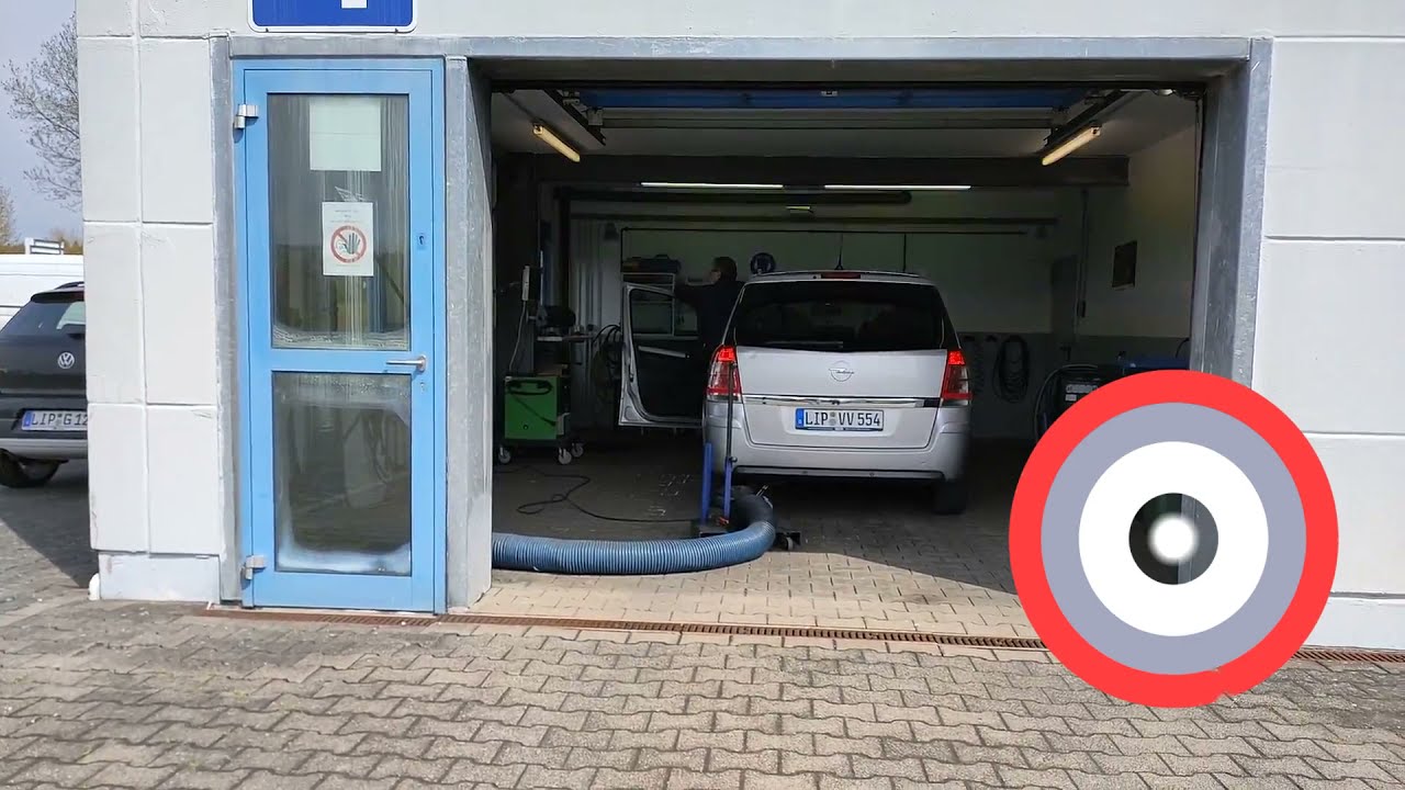 Тех осмотр в Германии очень коротко  о T&Uuml;V. (очень коротко ) Опель Зафира .