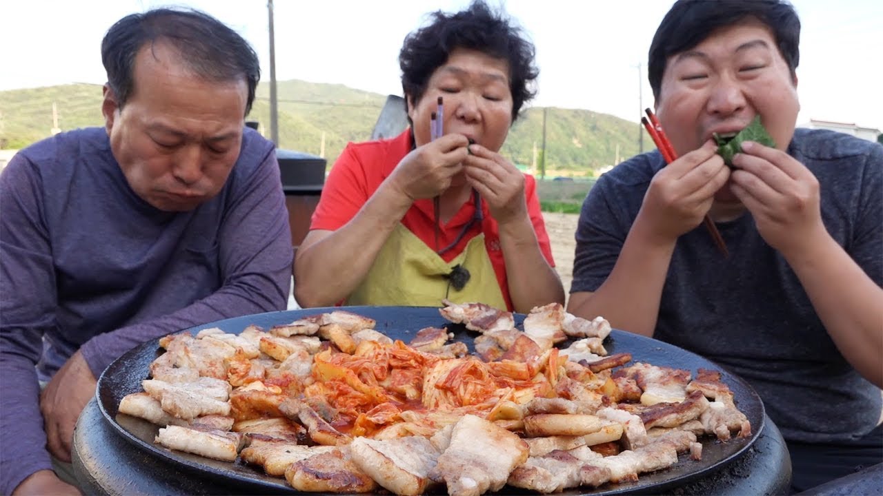 삼겹살에 김치에 볶음밥 까지(Samgyeopsal, Kimchi)~~ 요리&먹방!! - Mukbang eating show