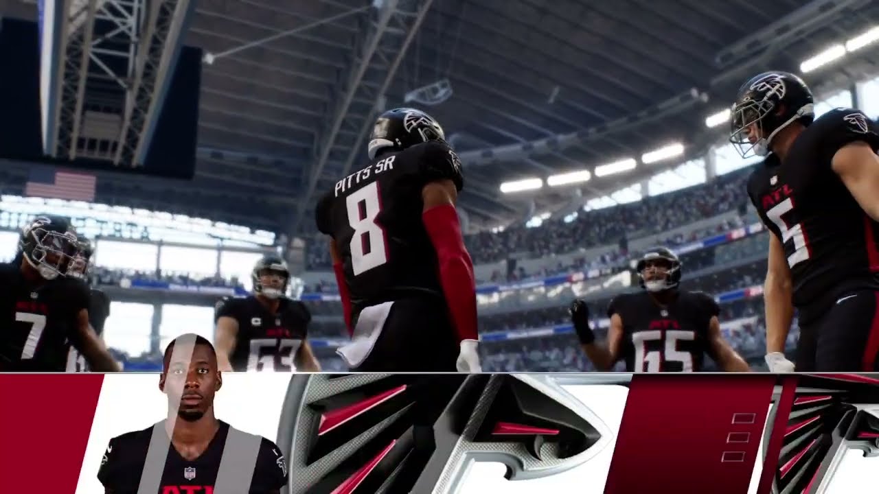 Falcons Vs Cowboys Madden 26 Gameplay Part 2!