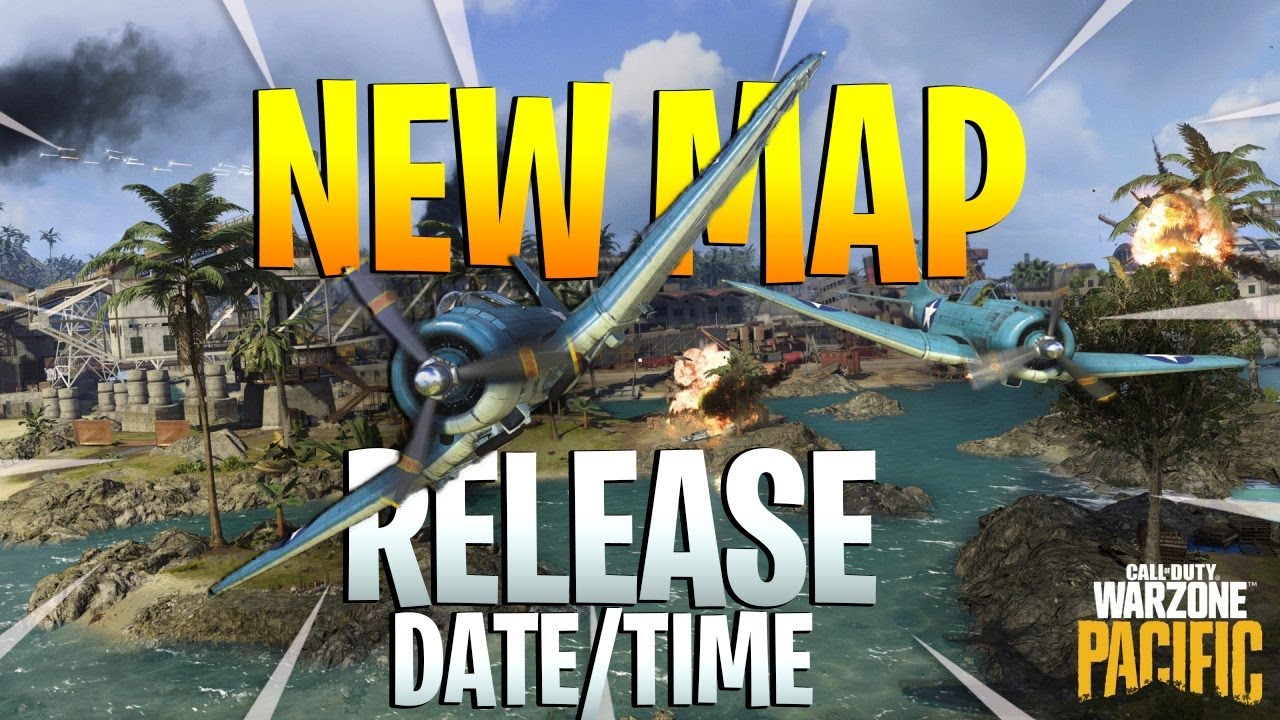 CALDERA MAP RELEASE TIME/DATE 😲 WARZONE PACIFIC