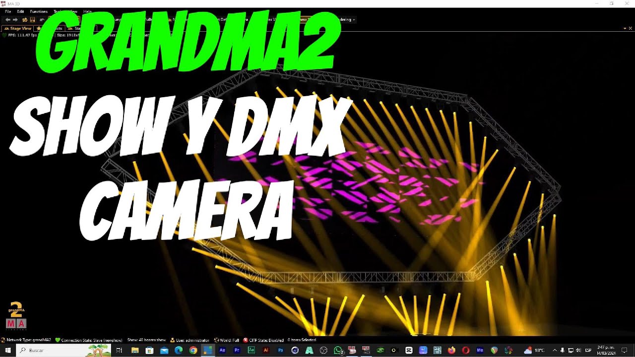 COMO CREAR UN SHOW EN GRANDMA2