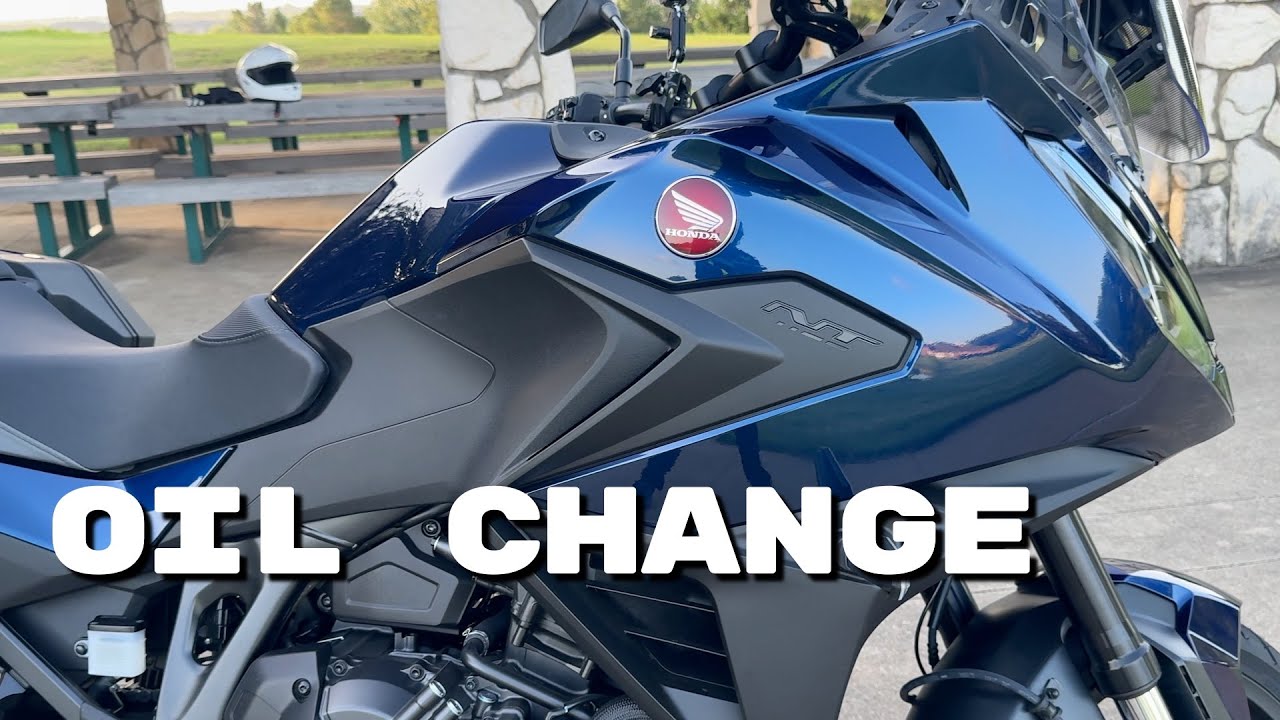 Honda NT1100 DCT: How To Change Engine Oil & Filters