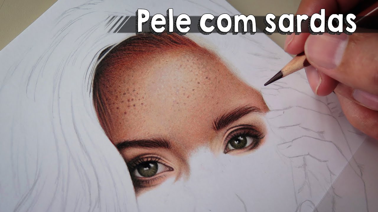 Como desenhar (pintar) pele realista com lápis de cor #4