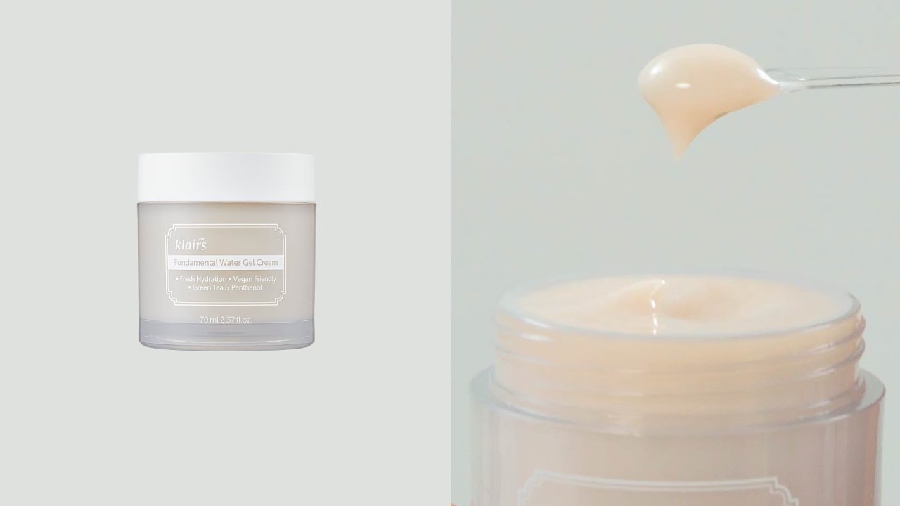 How to Use Water Gel Cream | KLAIRS Fundamental Water Gel Cream (클레어스 펀더멘탈 워터 젤 크림)