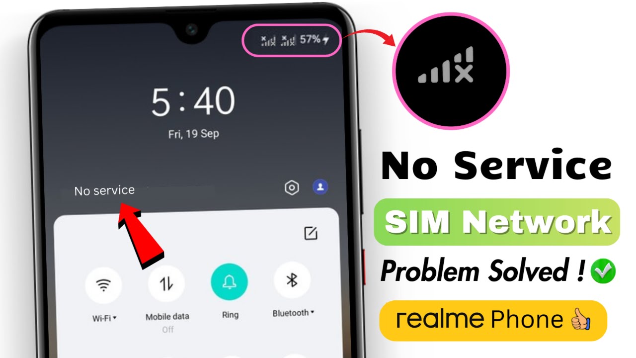 Solved Realme Mobile NO SERVICE And No Network Problem 2025 | Realme Network Problem Solution
