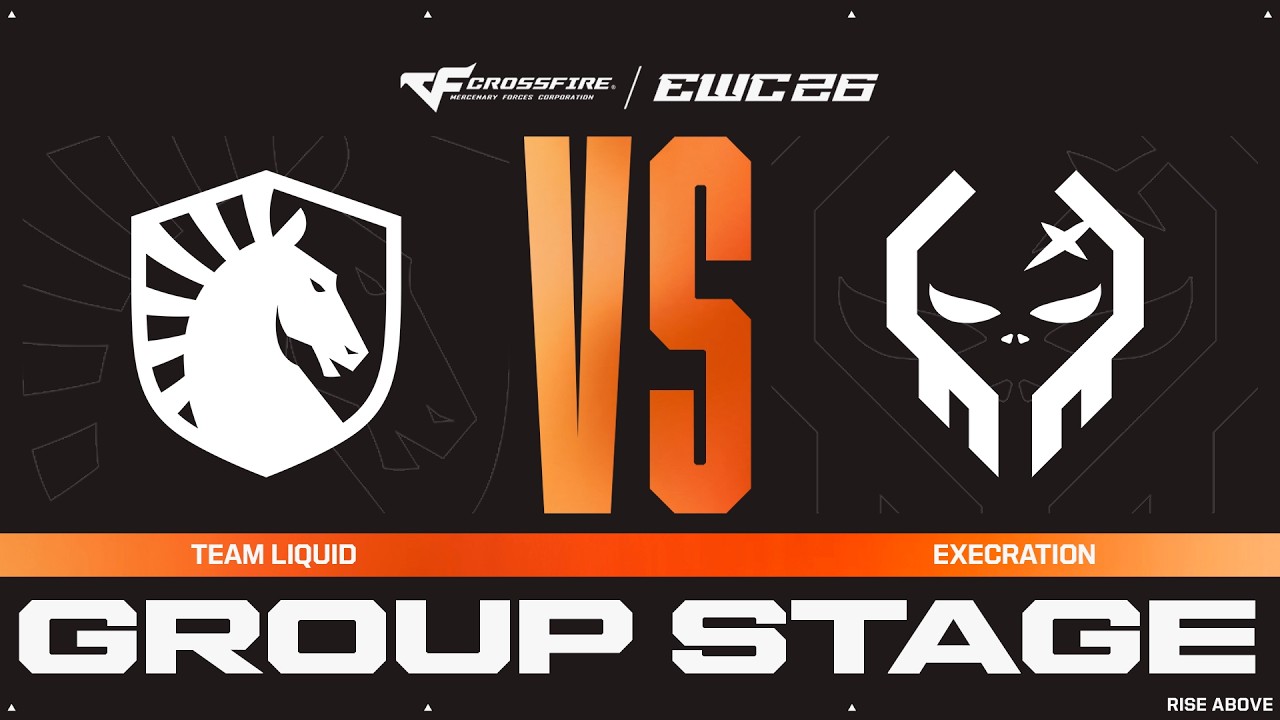 Team Liquid vs. Execration | CROSSFIRE at EWC 26 - Group Stage - VOD