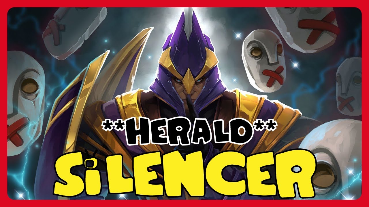 Learn **NEW** Silencer HERALD unusual technique | Dota 2