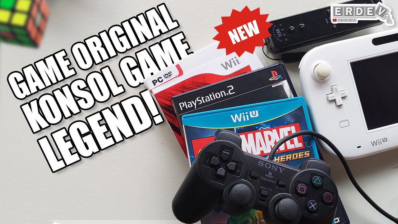 BELI GAME ORIGINAL KONSOL JADUL TAPI MASIH BARU! - Sony PS2, Nintendo Wii & Wii U di Tahun 2022
