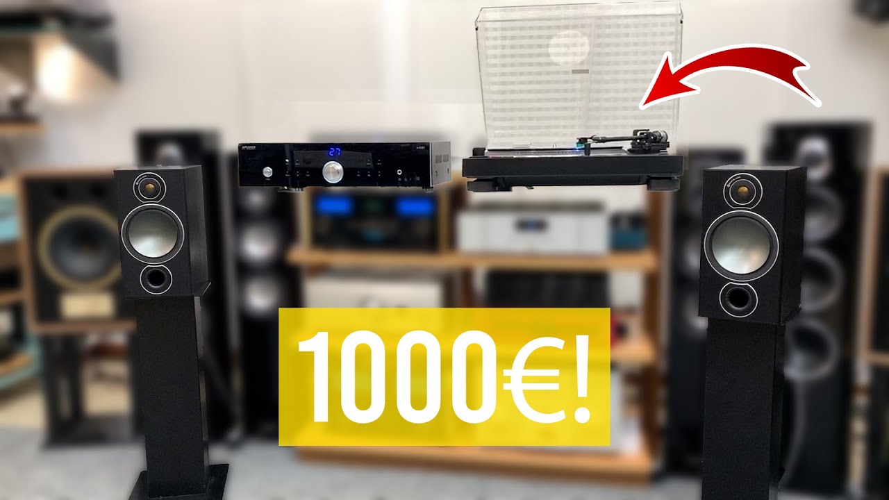 IMPIANTO HI-FI sotto i 1000&euro;: MUSICA LIQUIDA e VINILE!
