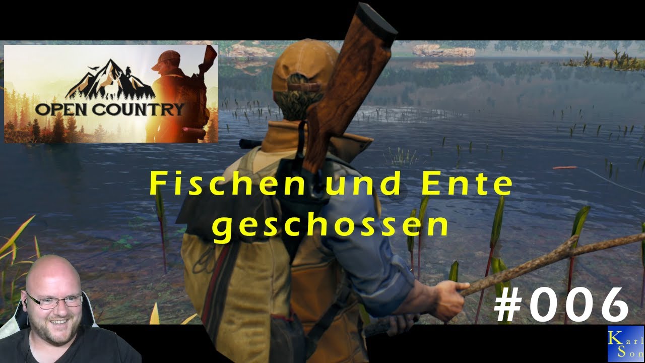 Open Country deutsch | S1E006 | Der Fisch zappelt am Haken und die Ente gekonnt aus der Luft geholt.