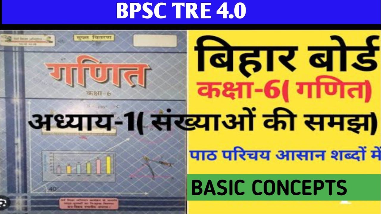 BPSC TRE 4.0|MATHS CLASS -6|प्रश्नावली 1.2