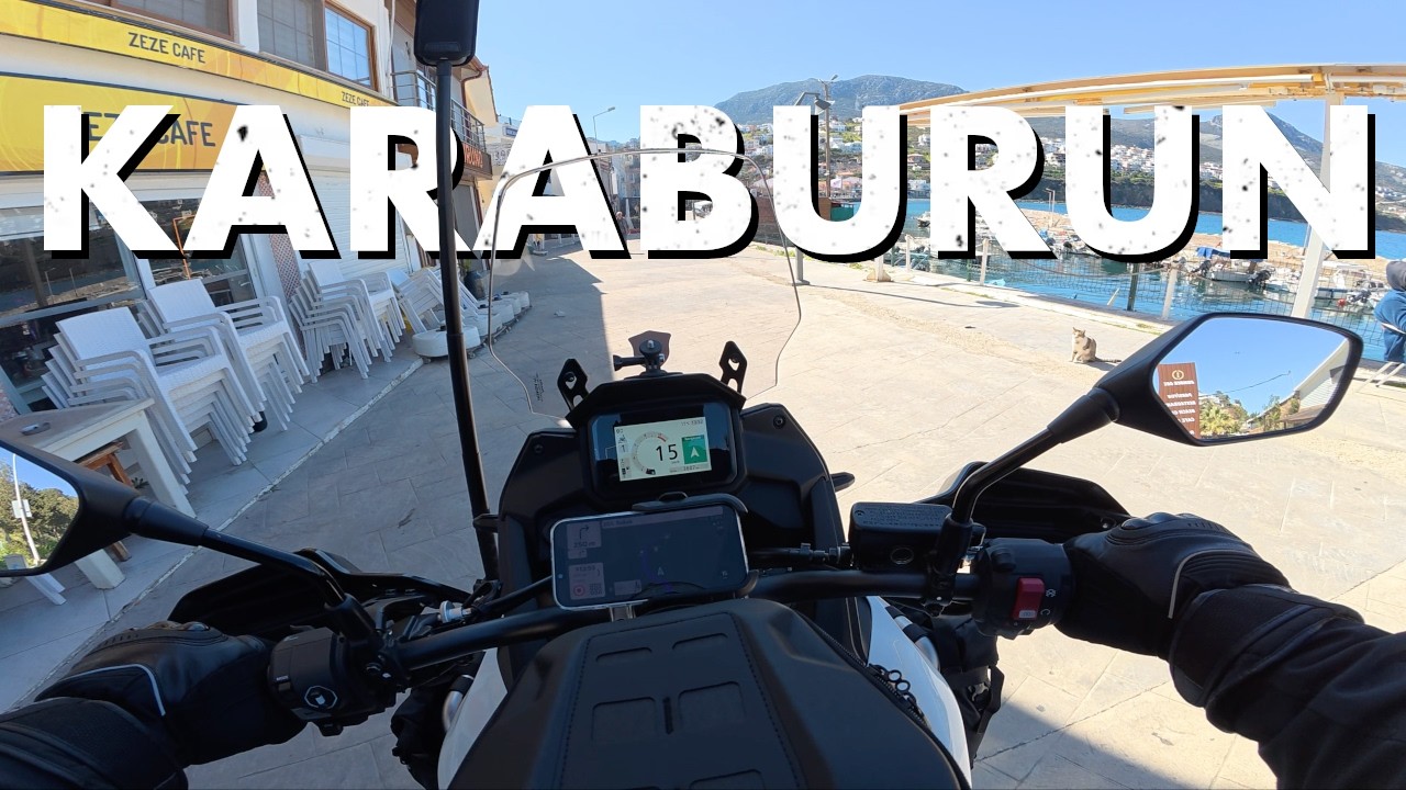 Transalp XL750 İle Karaburun Dönüşü | ADV Sürücüler Navigasyonu Nasıl Kullanır?
