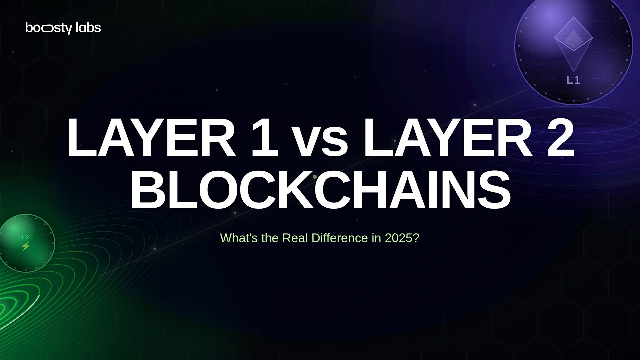 Layer 1 vs Layer 2 Blockchains Explained: What's the Real Difference in 2025