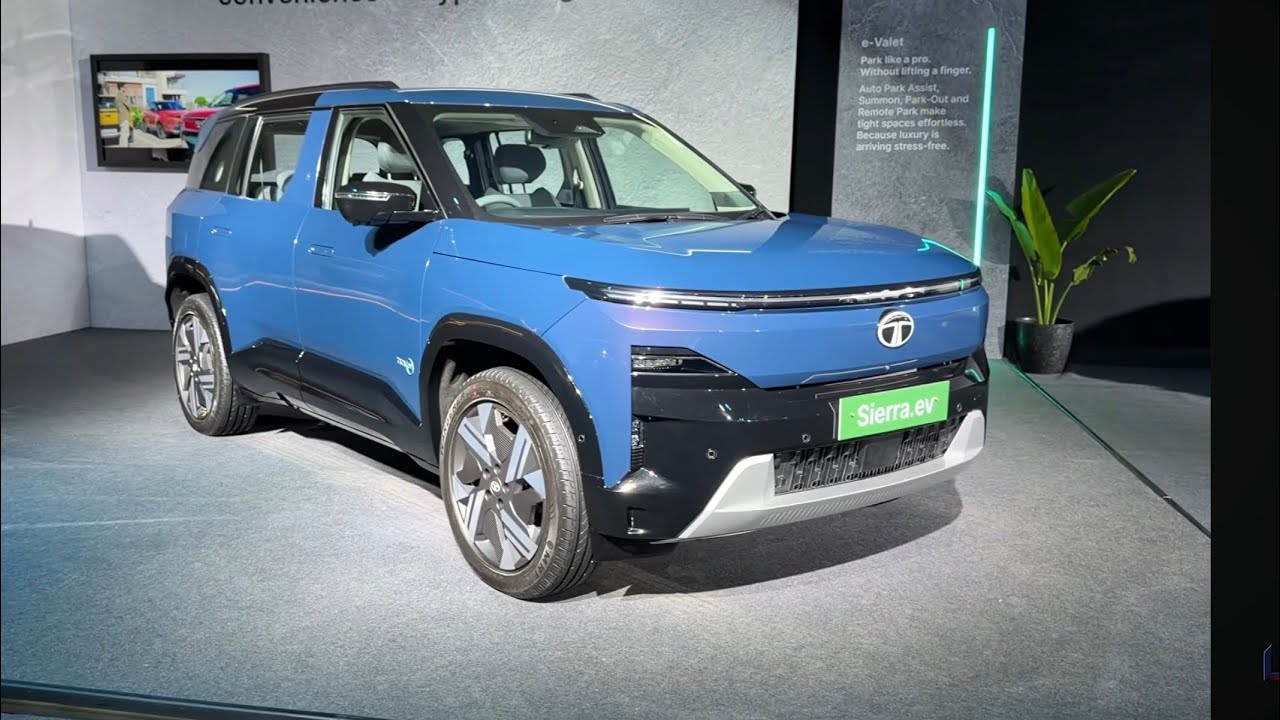 Tata Sierra EV 🔥 Most Detailed Walkaround ✅ First on Youtube