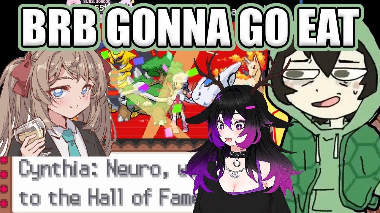 [Vtuber React] Neuro Beat Cynthia Without Vedal's Help |Vtuber Kuro Ishida|