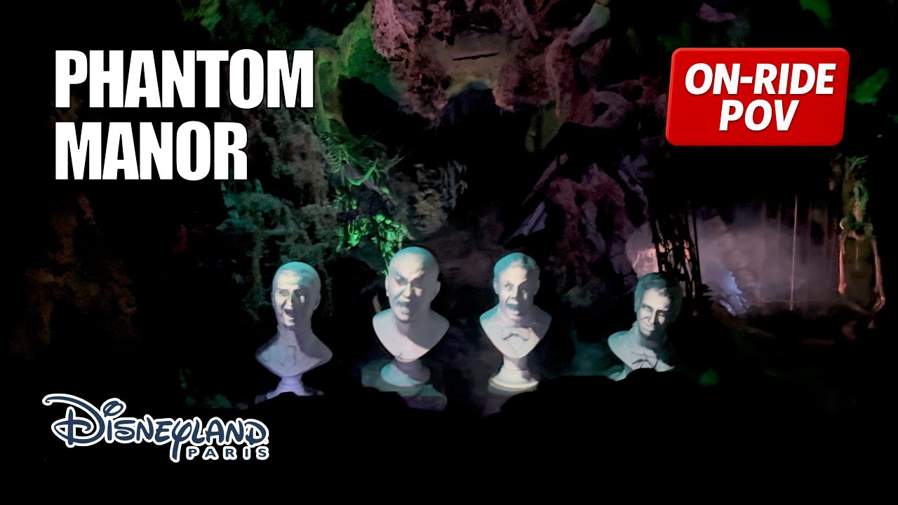 Phantom Manor &ndash; On-Ride POV &ndash; Disneyland Paris