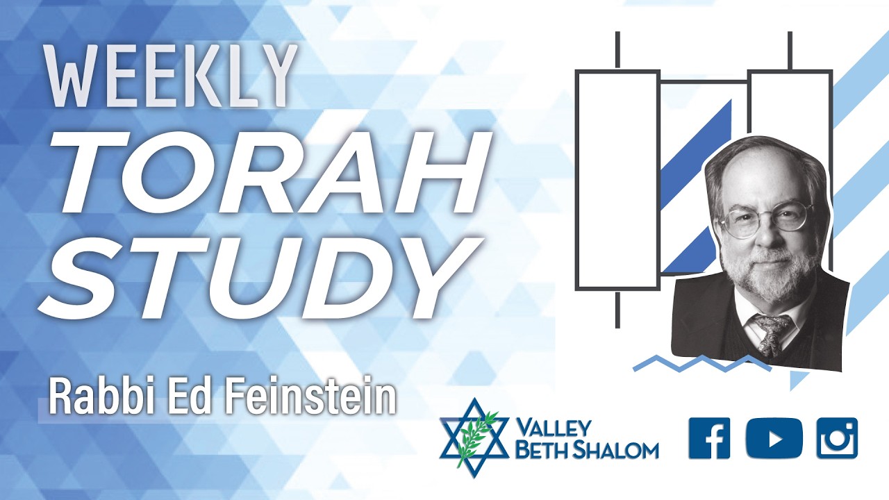 Weekly Torah Study with Rabbi Ed Feinstein - 02/13/26