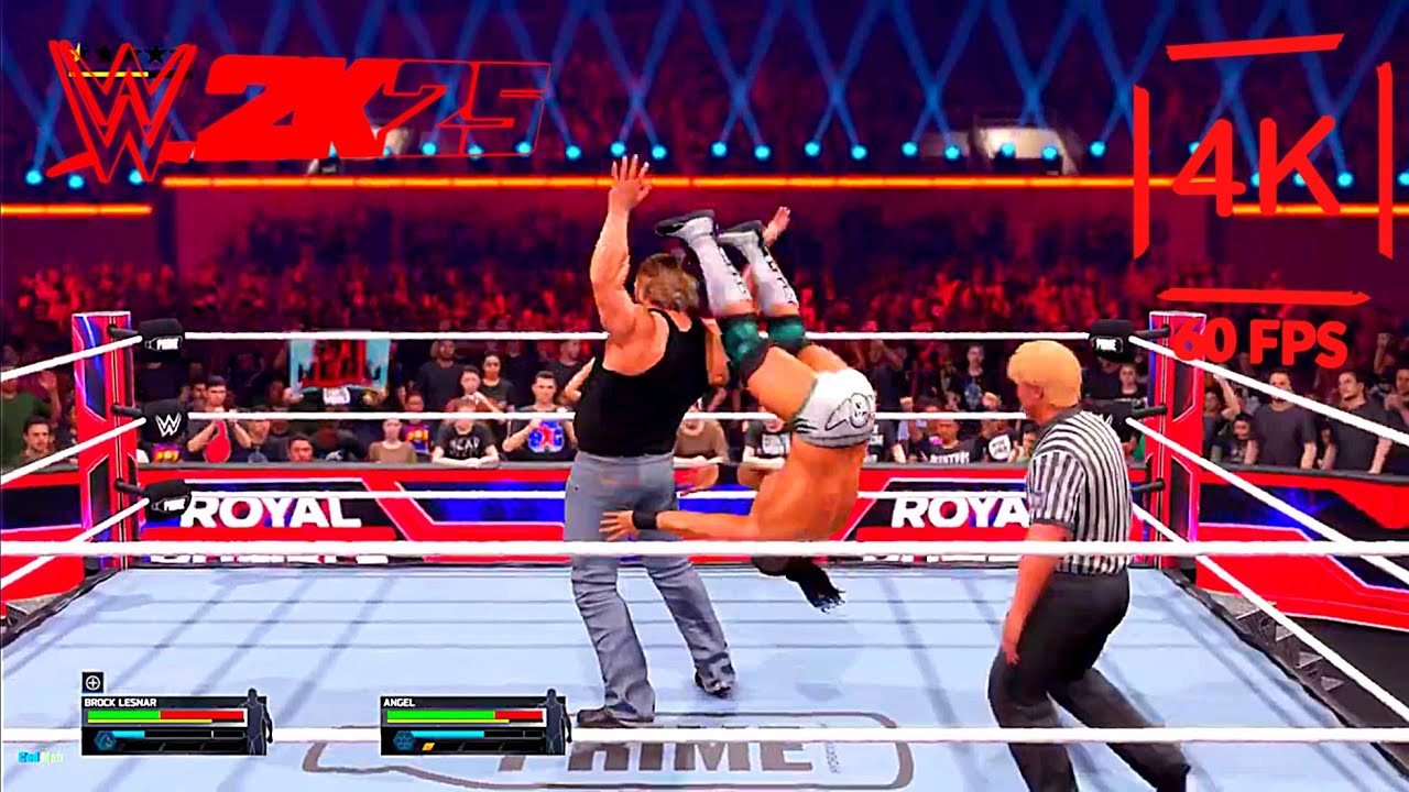 Wwe 2k25| Gauntlet Turmoil | Brock Lesnar vs  Los Lotharios  |[4k60Fps ]