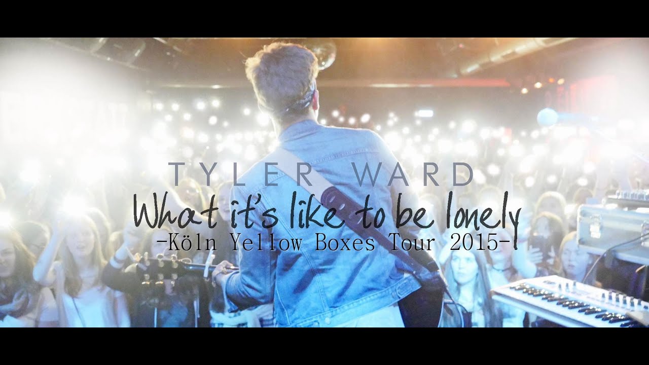 Tyler Ward - What it's like to be lonely LIVE (Cologne 2015) - Everybody sat down