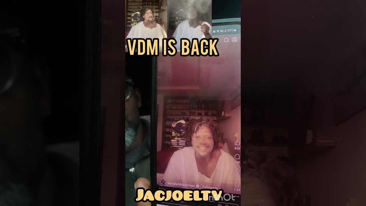 VDM IS BACK AND FURIOUS, PROMISED TO SPEEL THE REASON BEHIND THE ATTACK. 