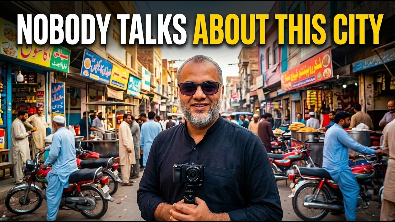I Got Lost in Sialkot 🇵🇰 | Exploring the Streets of Pakistan