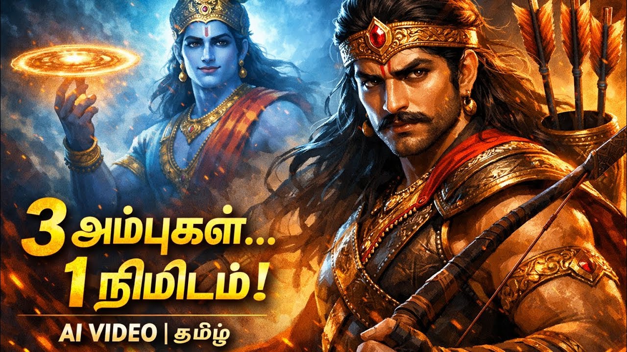  மகாபாரதப் போரை 1 நிமிடத்தில் முடிக்கும் சக்தி கொண்ட வீரன்! - பார்பரிகன் வரலாறு.