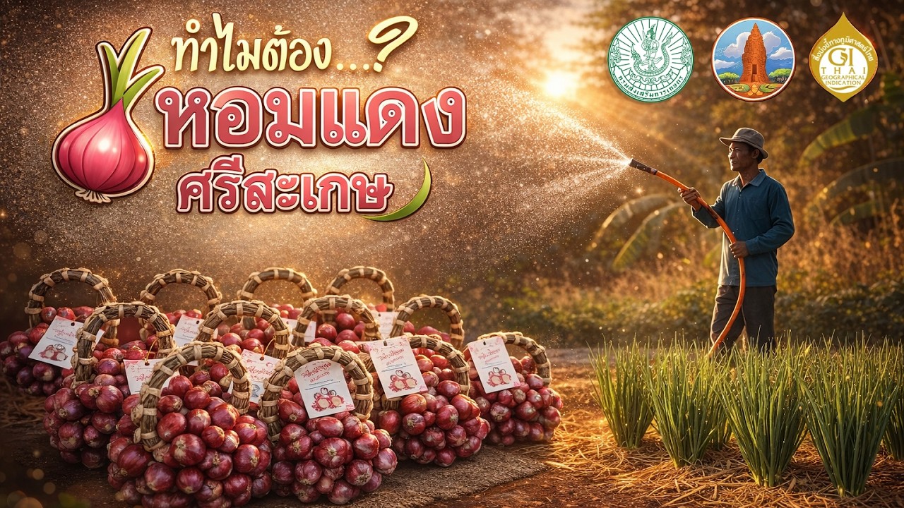 ทำไมต้อง หอมแดงศรีสะเกษ?